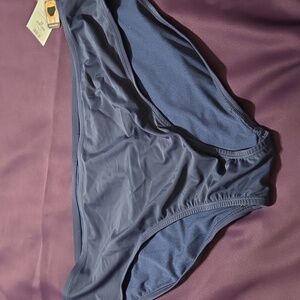 Time and Tru NWT ladies blue swim suit bottoms 2X 20W-22W